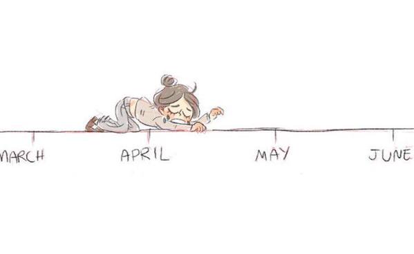 crawling to the end of the semester